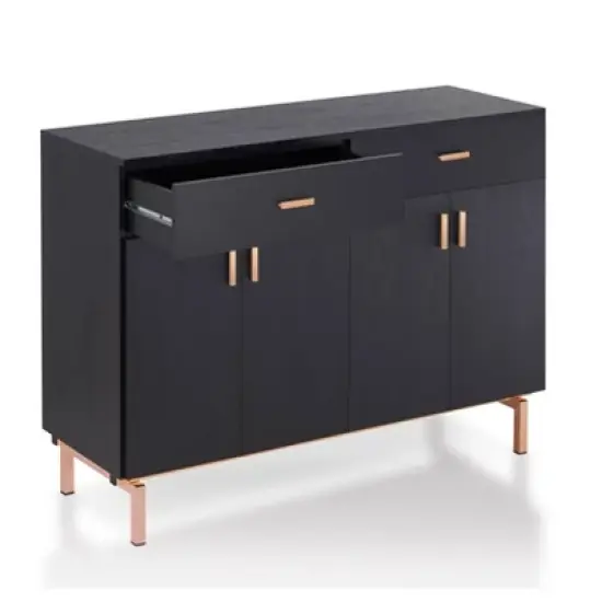 Lauten Contemporary 2 Drawer Buffet Server - HOMES: Inside + Out image {3}