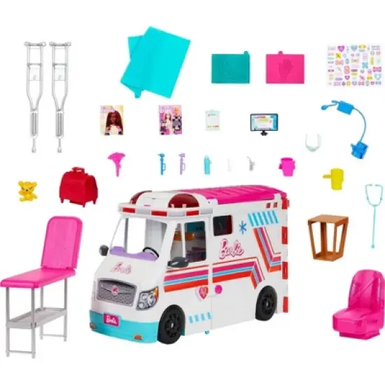 Barbie Transforming Ambulance and Clinic Playset (Target Exclusive) image {4}