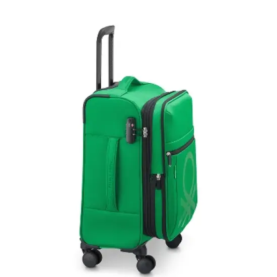 United Colors of Benetton x DELSEY PARIS Carry On Color Block 19" Softside Spinner Suitcase image {3}
