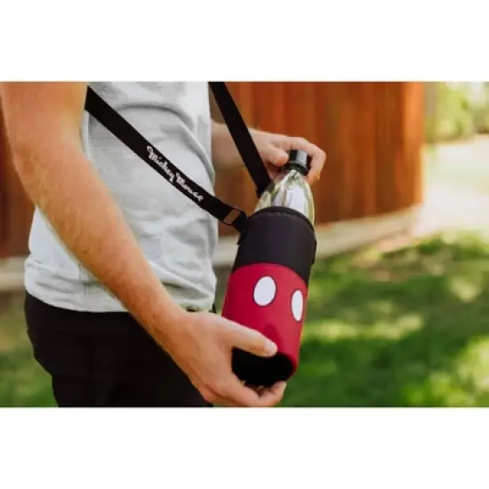 Picnic Time Mickey Mouse Shorts 1qt Bottle Cooler - Black image {7}