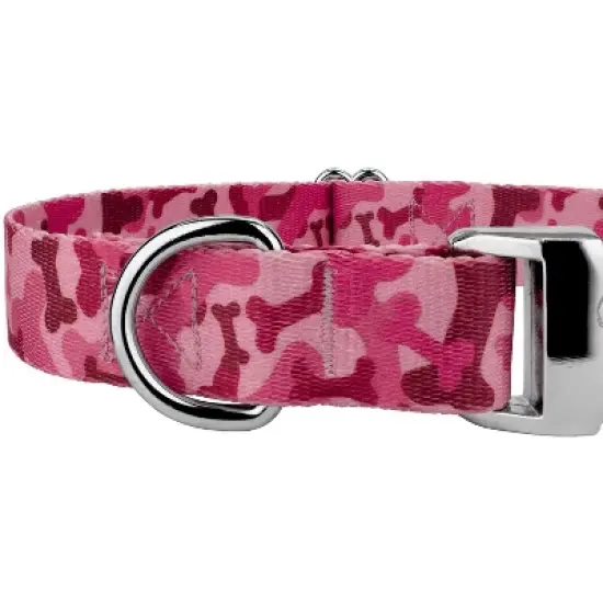 Country Brook Petz Premium Pink Bone Camo Dog Collar image {4}