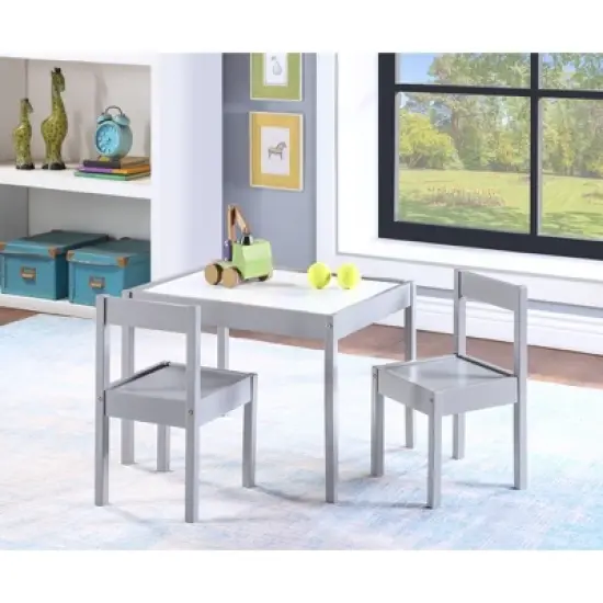 Olive & Opie Gibson Dry Erase Kids' Table and Chair Set - 3pc image {9}