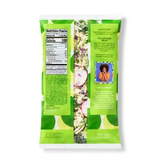 Dill Pickle Chopped Salad Kit - 12.07oz - Tabitha Brown for Target image {2}