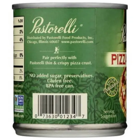 Pastorelli Pizza Sauce Italian Chef - 8oz / 12pk image {1}