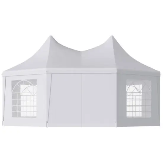 Outsunny Canopy Party Event Tent image {3}
