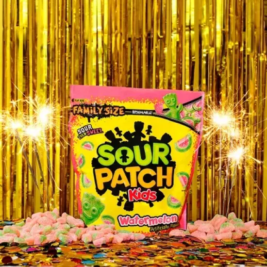 SOUR PATCH KIDS Watermelon Soft & Chewy Candy - 28.8oz image {4}