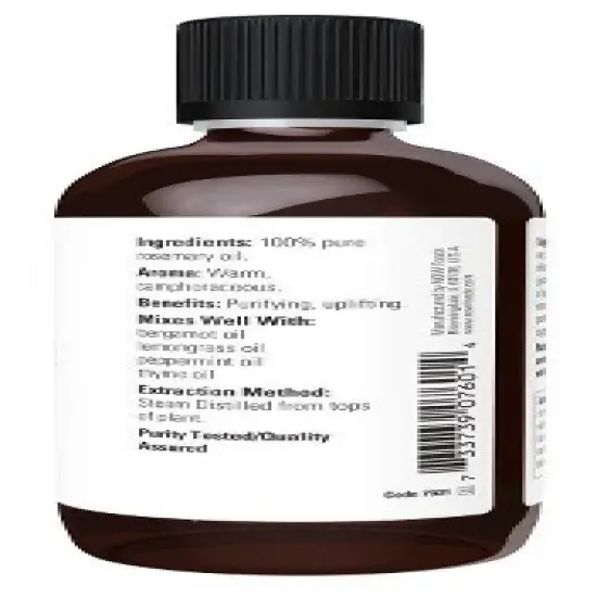 Now Foods Rosemary Oil 4 oz Liquid image {2}