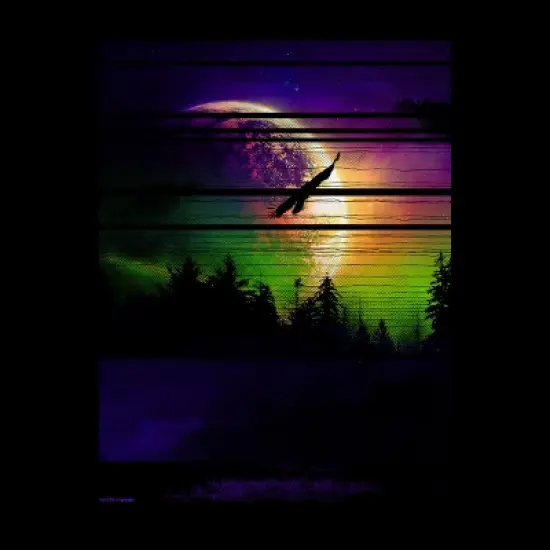 Men's Design By Humans Another World By clingcling Tank Top image {1}