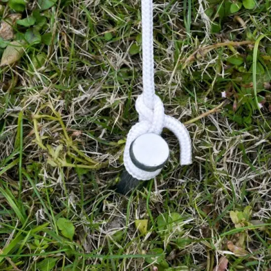 Outsunny 10'x20' Aluminum Pop Up Canopy Folding Instant Shelter Party Tent with Wheeled Bag, Thicker Tube, Ground Stakes for Patio Backyard image {5}