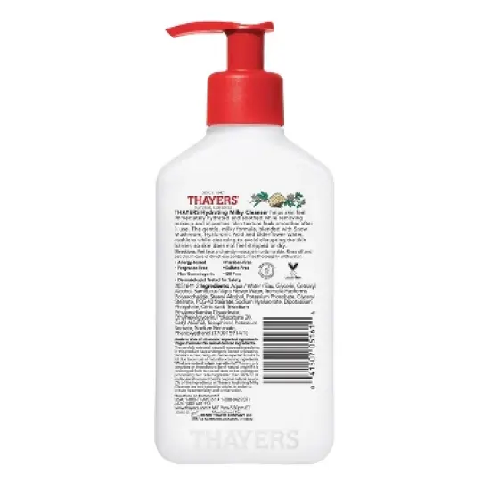Thayers Natural Remedies Hydrating Milky Face Wash - 8 fl oz image {7}