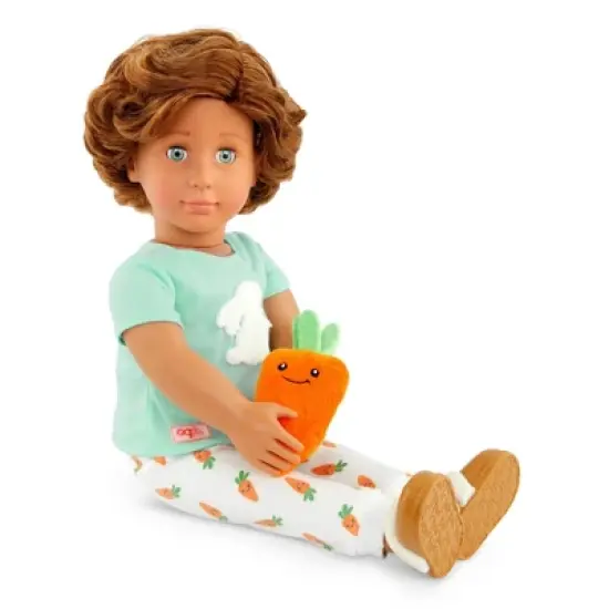 Our Generation Bedtime Bunny Pajama Outfit for 18" Boy Dolls image {2}