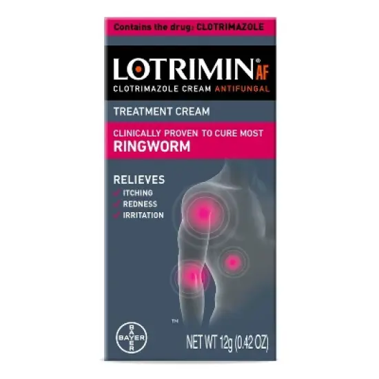 Lotrimin Antifungal Cream for Ringworm Care - .42oz image {10}