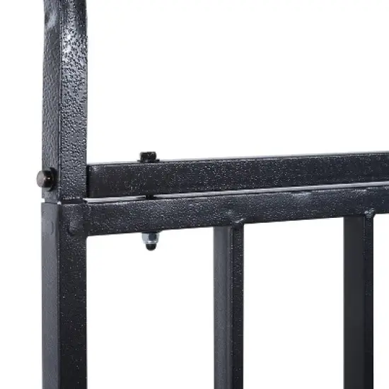 Outsunny Metal Garden Arbor with Planter Boxes Various Climbing Plant Wedding Arch Bridal Party Decoration image {7}