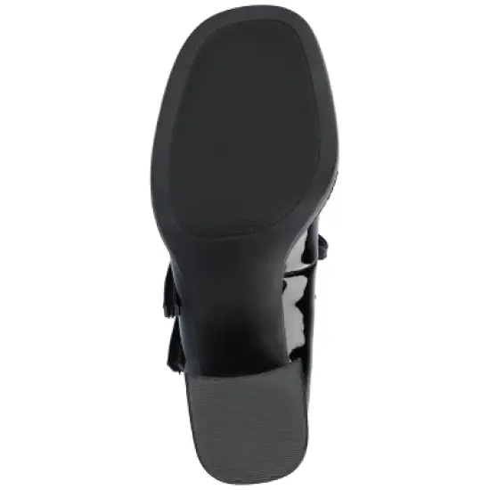 Journee Collection Womens Shasta Tru Comfort Foam Mid Heel Square Toe Pumps image {4}