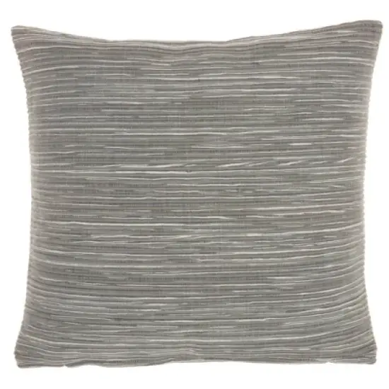 18"x18" Life Styles Textured Lines Square Throw Pillow - Mina Victory image {6}