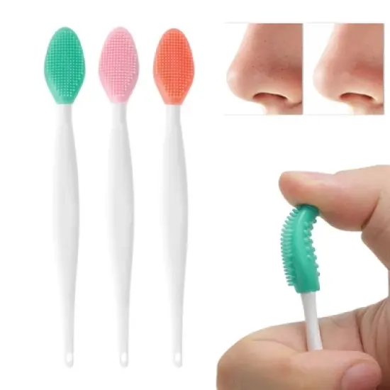 Unique Bargains Silicone Pore Brush 3 Pcs image {8}