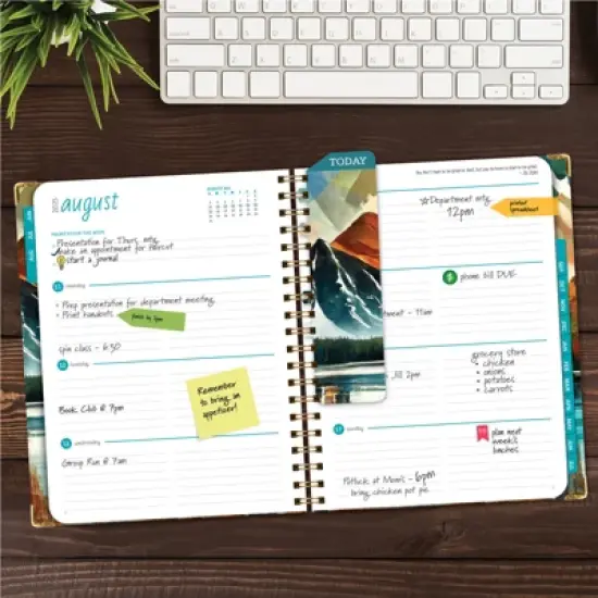 Global Printed Products Hardcover AY 2025-2026 Fashion Planner - 8.5"x11" (Lake View) image {6}