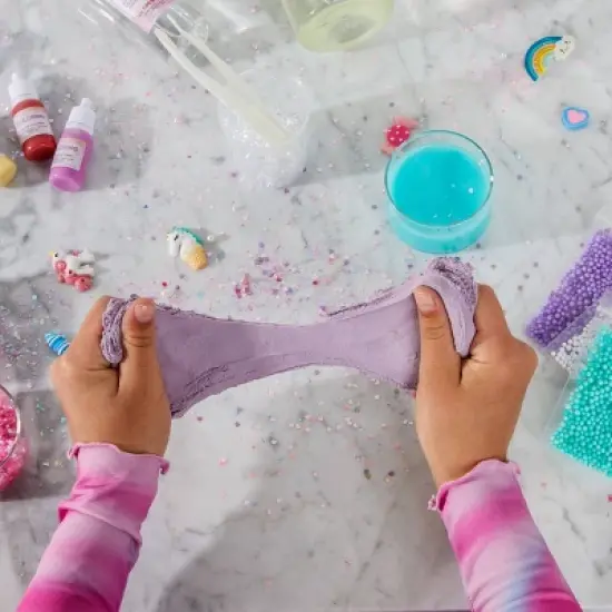 FAO Schwarz Magical Colorful Glitter Unicorn Slime Kids Craft Kit - 39pc: Creativity & Sensory Development image {1}