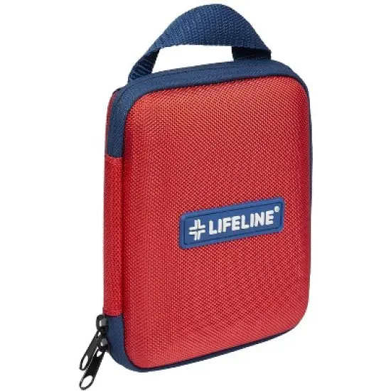 Lifeline 53-Piece Compact First Aid Emergency Kit &ndash; Hard Shell Case &ndash; Travel, Car, Camping, Hiking, Sports, Home Safety Essentials image {3}