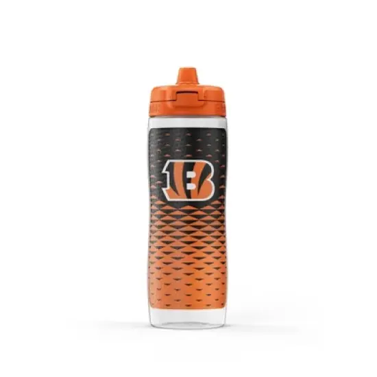 NFL Cincinnati Bengals Gatorade Gx Plastic Water Bottle - 30oz: Portable Drinkware, 10" Height image {2}