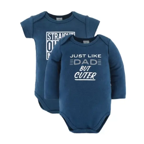 The Peanutshell Cotton Baby Boy Layette Set - Blue Camo, 23-Pieces, Navy/Gray, 0-3 Months image {5}