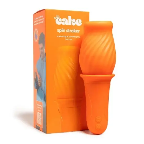 Hello Cake Spin Stroker Vibrating Men's Personal Massager image {11}