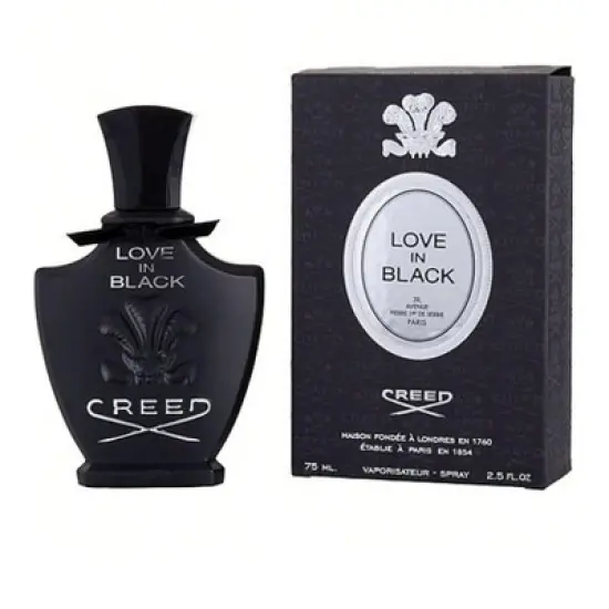 Creed Love In Black By Creed Women Black Currant, Musk, Cloves, Iris, Bulgarian Rose Casual Eau De Parfum Spray 2.5 Oz *Tester image {1}