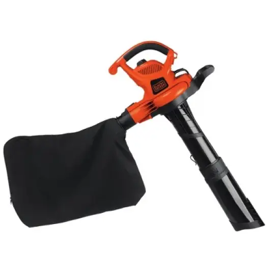 Black & Decker 12 A 2-Speed Handheld Electric Mulcher Blower Vac image {2}