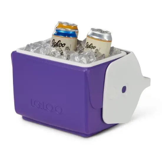 Igloo Little Playmate 50th Anniversary Edition 7qt Cooler - Purple image {1}