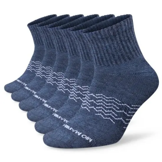 Men's Moisture Control Low Cut Ankle Socks 6 Pack - Mio Marino image {6}