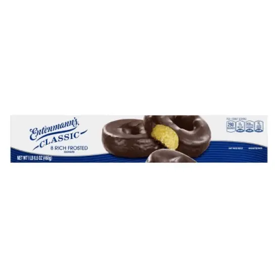 Entenmann's Rich Frosted Donuts - 16.5oz image {10}