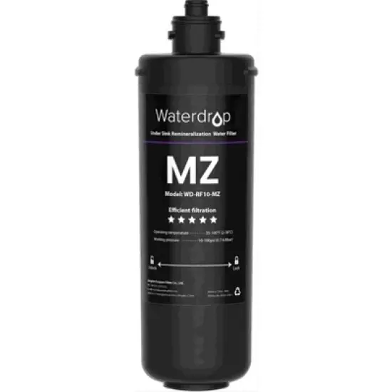 Waterdrop RF10-MZ Replacement Filter Cartridge For 10UB-MZ/10UA/10UB Under Sink Water Filter, 8K Gallons High Capacity image {6}