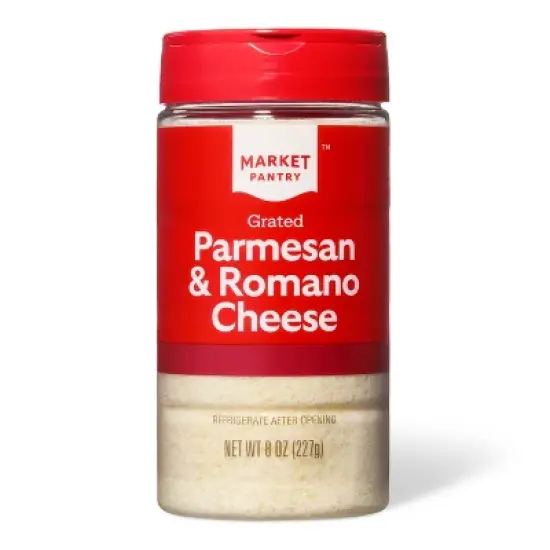 Grated Parmesan and Romano Cheese - 8oz - Market Pantry&trade; image {3}