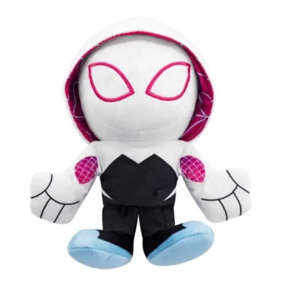Bleacher Creatures Marvel Ghost Spider (Spider-Gwen) 8" Kuricha Sitting Plush image {2}