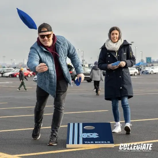 NCAA North Carolina Tar Heels 2'x3' Wood Cornhole Set image {6}