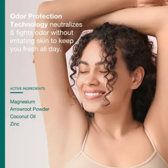 Raw Sugar Simply Deo Solid Deodorant - Eucalyptus + Fresh Mint - 2.7oz image {4}