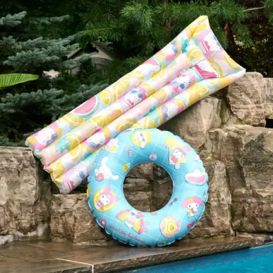 Swimways Hello Kitty Suntanner: Pool Lounger for 1 Person image {3}