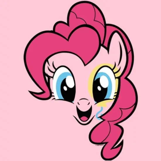 Girl's My Little Pony Pinkie Pie Face T-Shirt image {1}