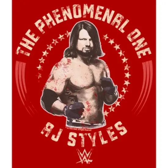 Men's WWE AJ Styles The Phenomenal One T-Shirt image {1}