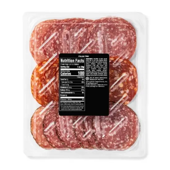 Signature Italian Uncured Salami Trio - 4oz - Good & Gather&trade; image {1}