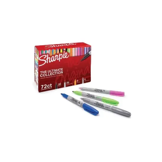 Sharpie Permanent Markers Ultimate Collection Fine; Ultra Fine Assorted 72/Set 1983254 image {5}