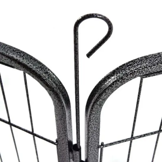 Costway 48'' 8 Panel Pet Puppy Dog Playpen Door Exercise Kennel Fence Metal image {4}