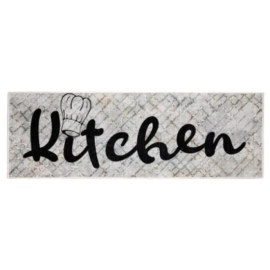 SussexHome Non Skid Cotton Washable Kitchen Runner Rug - 20" x 59" image {9}