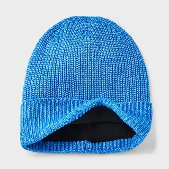 Men's Lofty Chunky Knit Beanie - Goodfellow & Co&trade; Blue image {2}