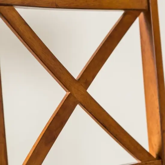 Set of 2 Traditional Distressed Wood Dining Chairs - Saracina Home image {3}