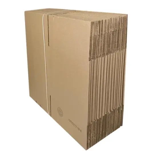 UOFFICE Pack of 25 Multi-Depth Corrugated Shipping Boxes 12" x 12" x 12" image {5}