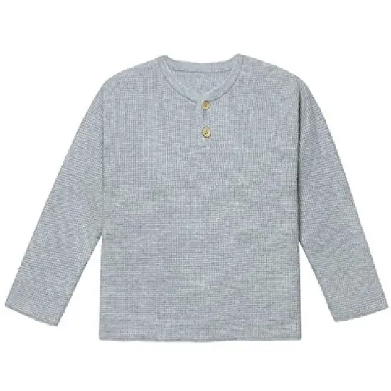 Gerber Infant and Toddler Boys' Henley Sweater image {6}