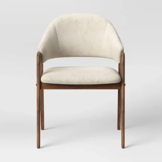 Ingleside Open Back Upholstered Wood Frame Dining Chair - Threshold&trade; image {2}