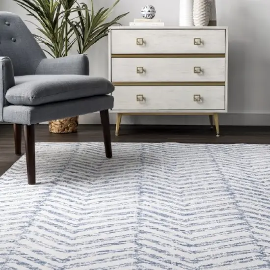nuLOOM Rosanne Machine Washable Geometric Area Rug image {7}