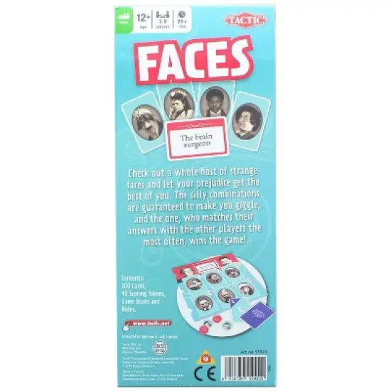 Tactic USA Faces Party Game | For 3-8 Players image {3}